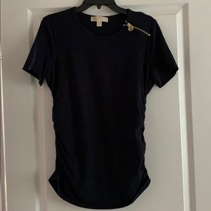 Michael Kors Navy Blue Top